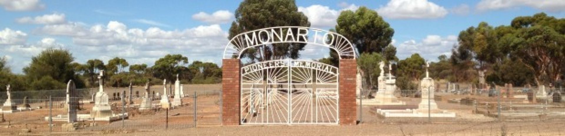 Photograph Monarto Pioneer Memorial Cemetery Panorama