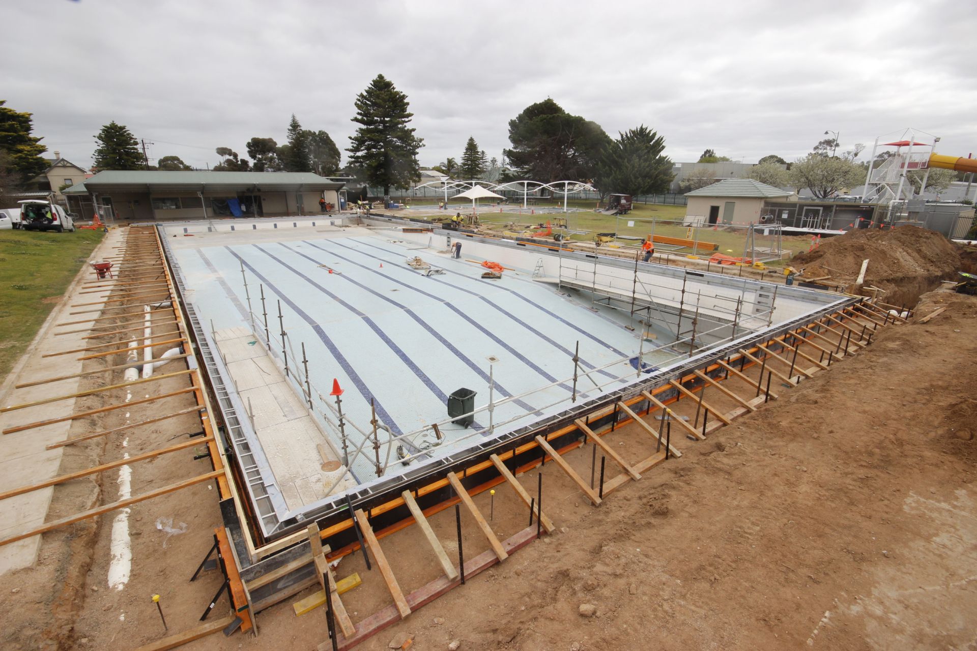 MB Swimming Centre Upgrade Timelapse 31 August 2020