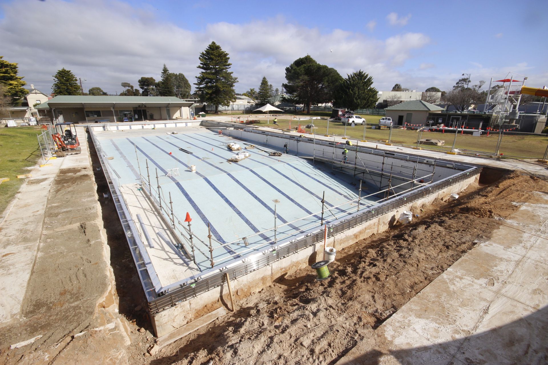 MB Swimming Centre Upgrade Timelapse 3 August 2020