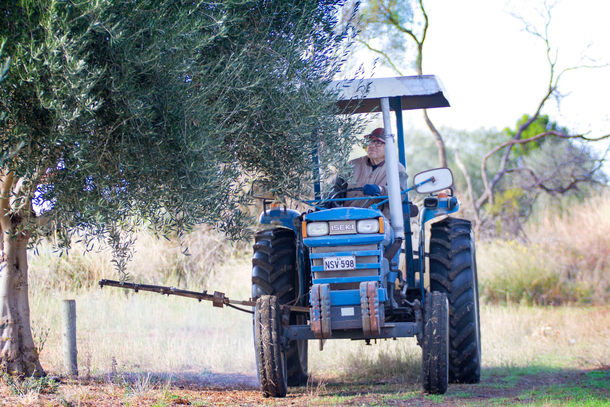 Mypolonga Tractor Spraying Crops 