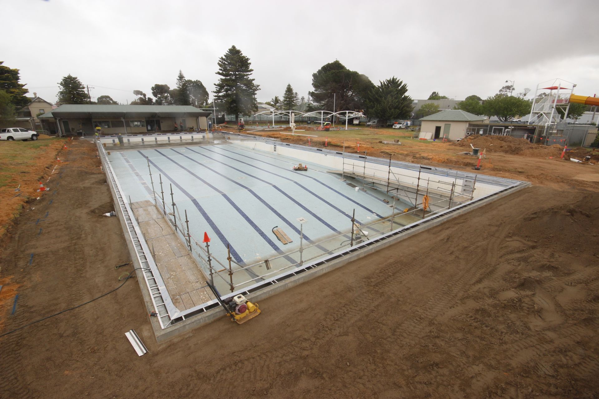 MB Swimming Centre Upgrade Timelapse 14 September 2020