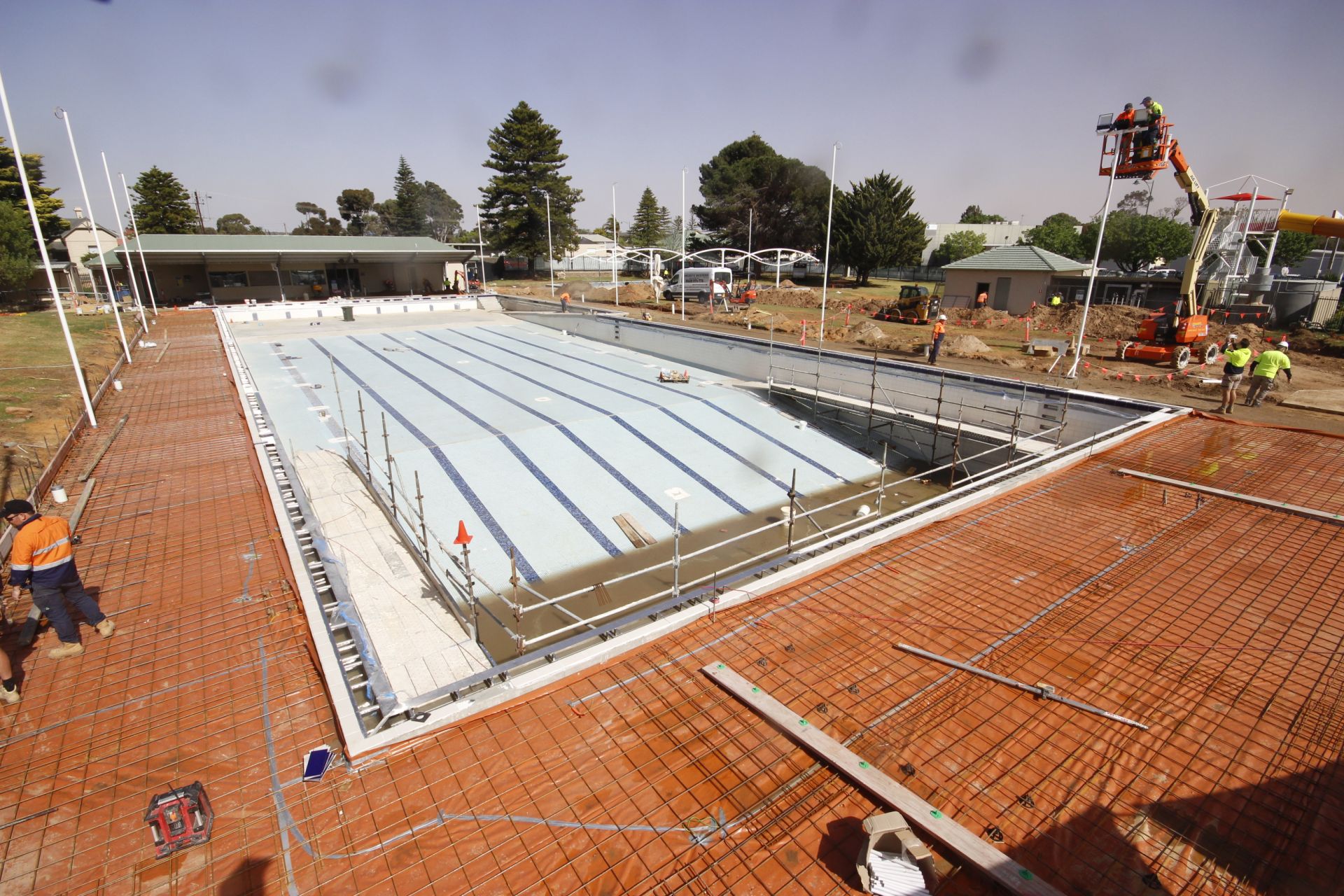 MB Swimming Centre Upgrade Timelapse 21 September 2020