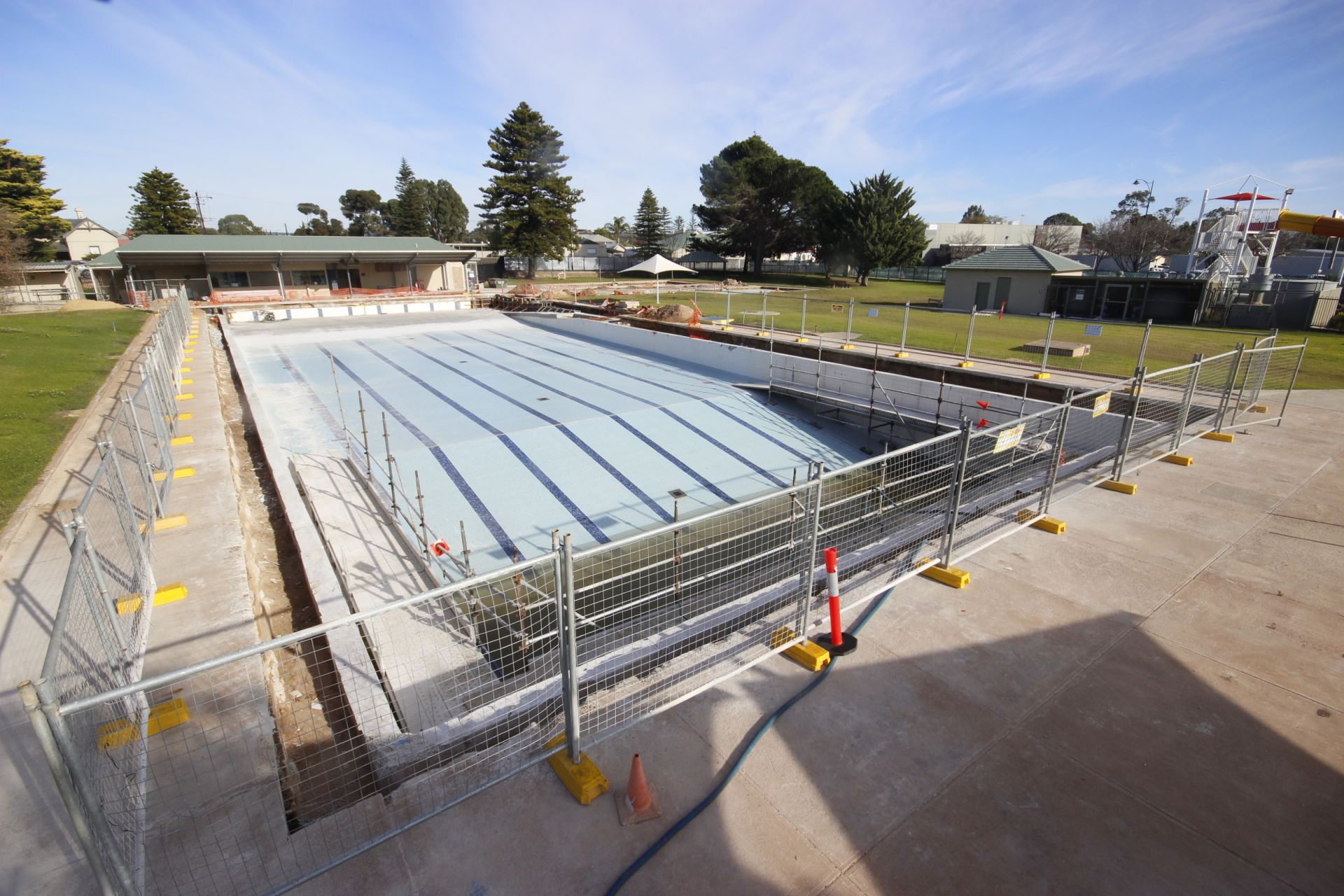 MB Swimming Centre Upgrade Timelapse 8 June 2020