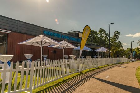 Murray Bridge Regional Rowing Centre outdoor seating