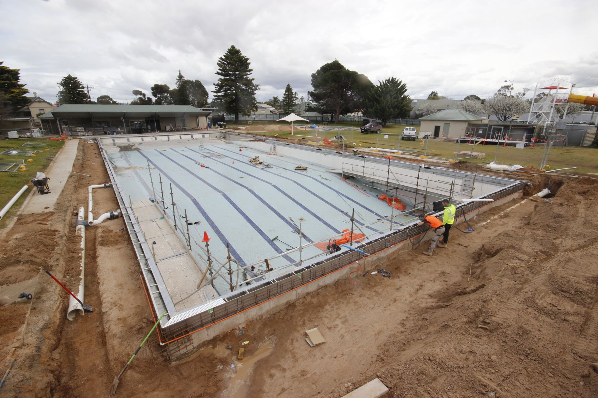 MB Swimming Centre Upgrade Timelapse 24 August 2020