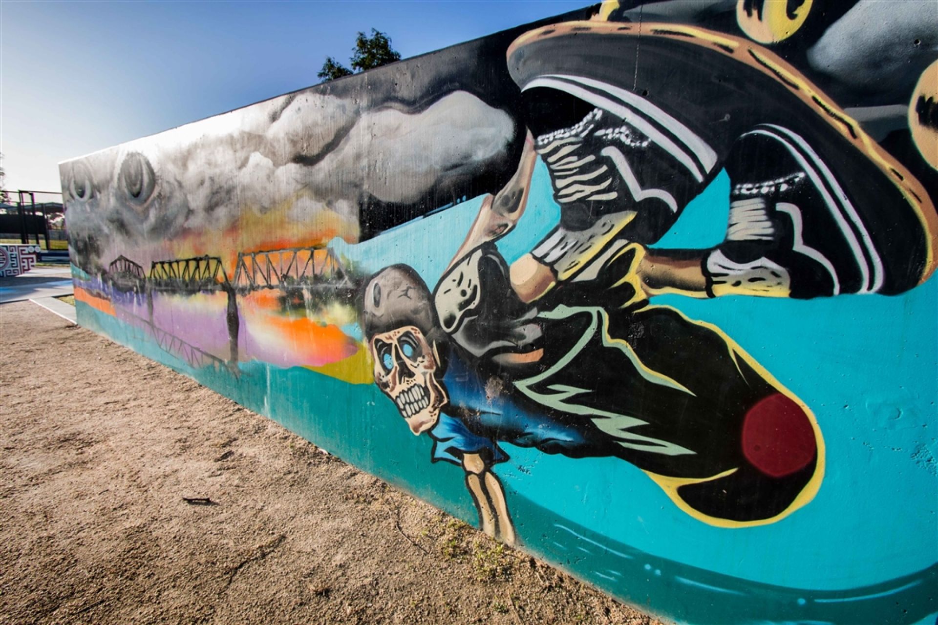 Skate Park Mural