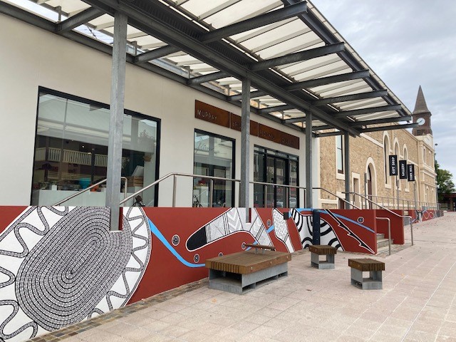 Acknowledgement of Country, Kevin Kropinyeri, 2018 for the Watermark Public Art Project in association with Sixth Street redevelopment