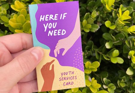 Here If You Need Card promotional image horizontal